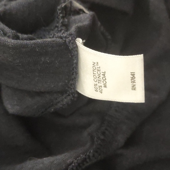 PRE OWNED J. JILL SHIRT COLOR NAVY BLUE SIZE M PETITE FALL STAPLE - Picture 8 of 8